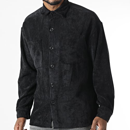 Surchemise Velours Noir