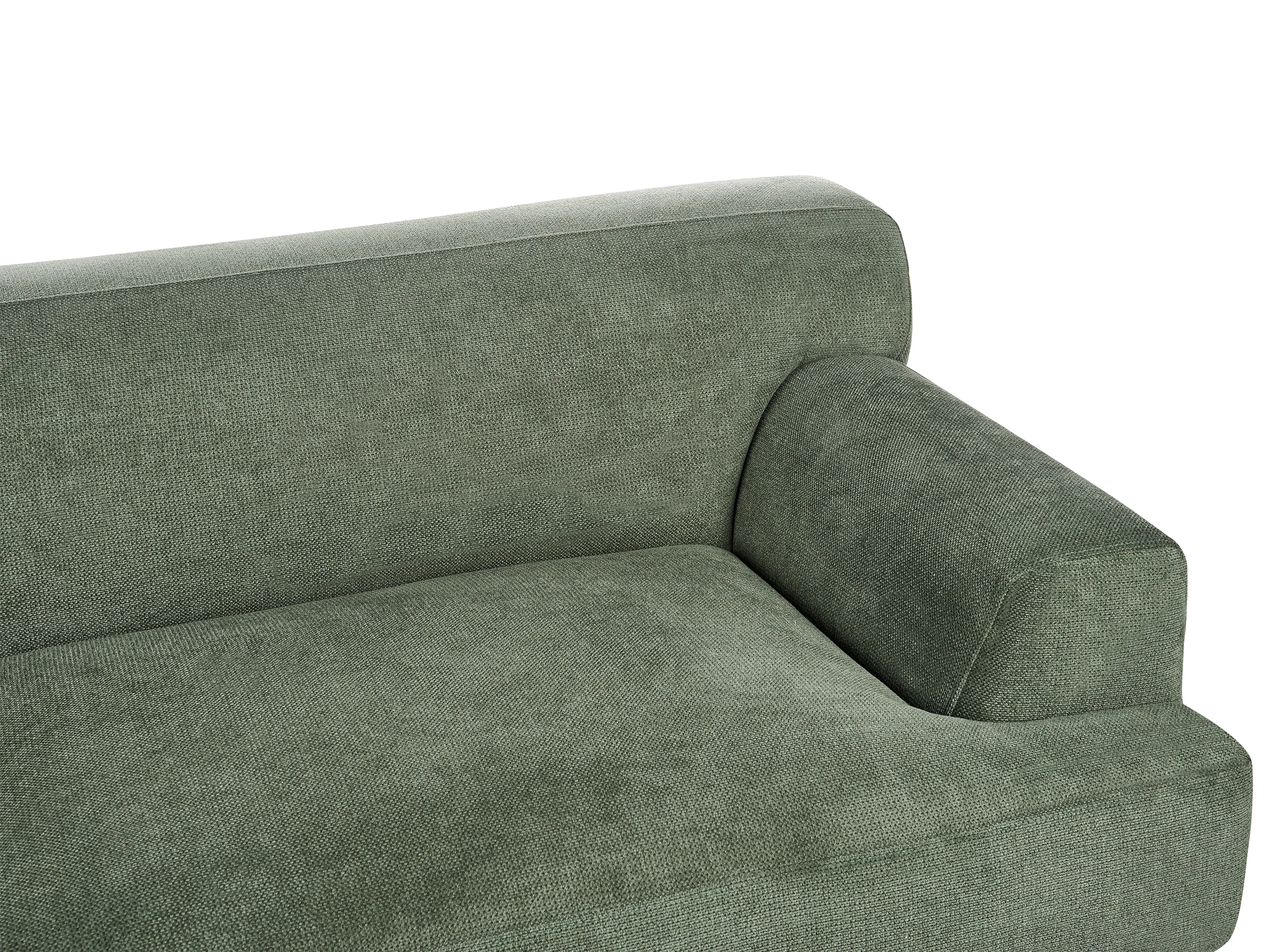 Bank 3-zits MATILA Stof Groen