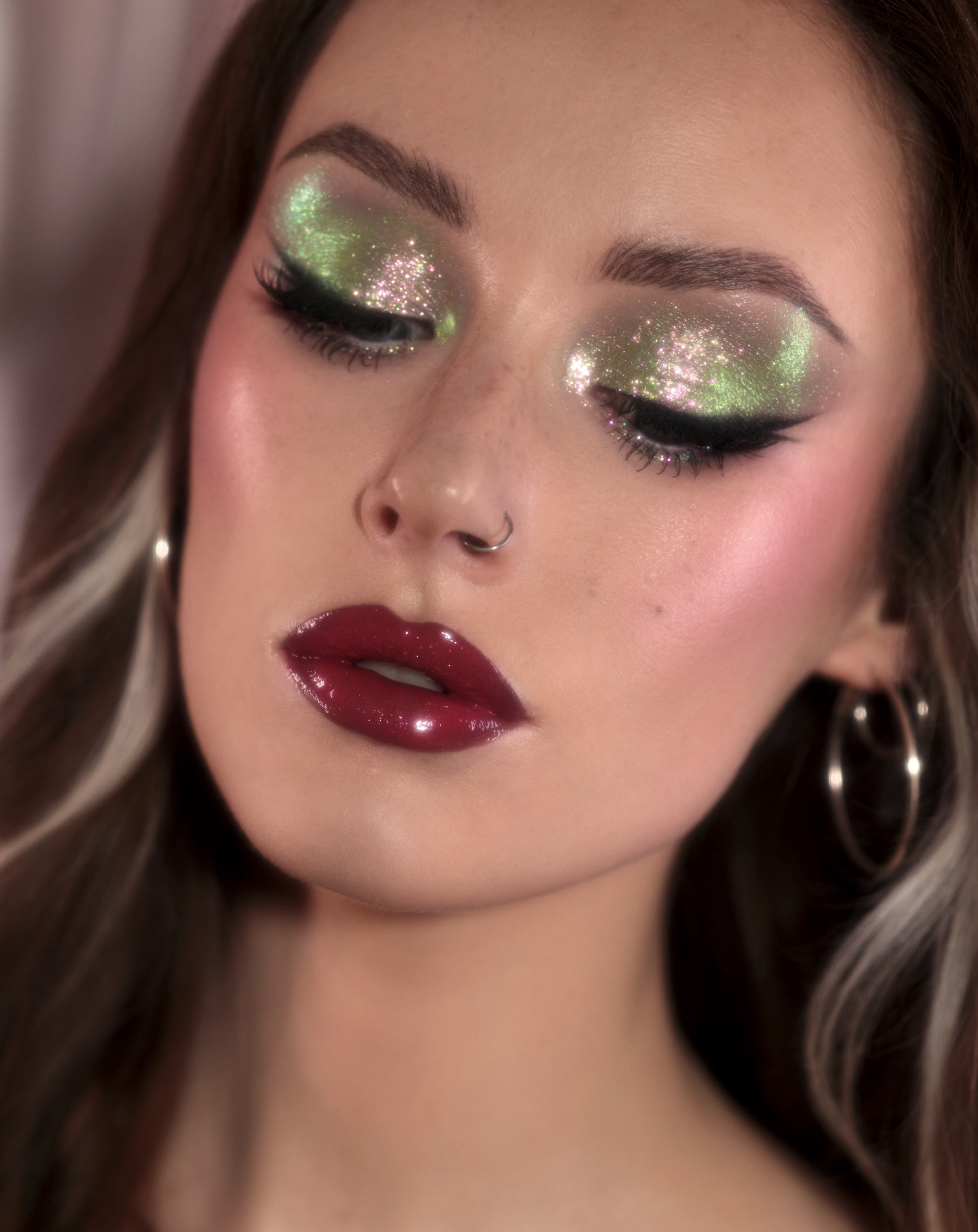 Karla Cosmetics - Opal Moonstone Multicromático Pigmentos Soltos - Lucky Charm