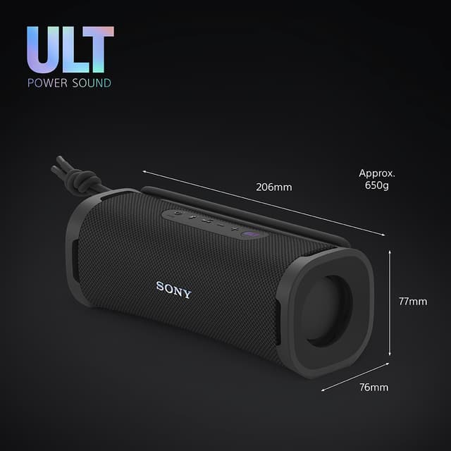 Sony ULT Field 1 bærbar højttaler (sort)