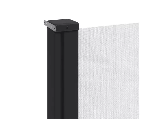 Auvent latéral rétractable blanc 220x500