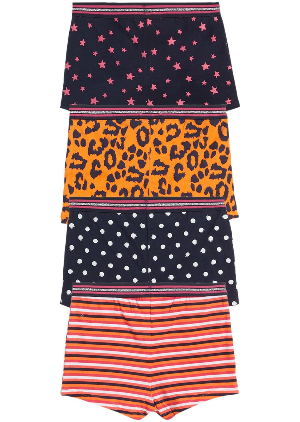 Lot de 4 boxers fille