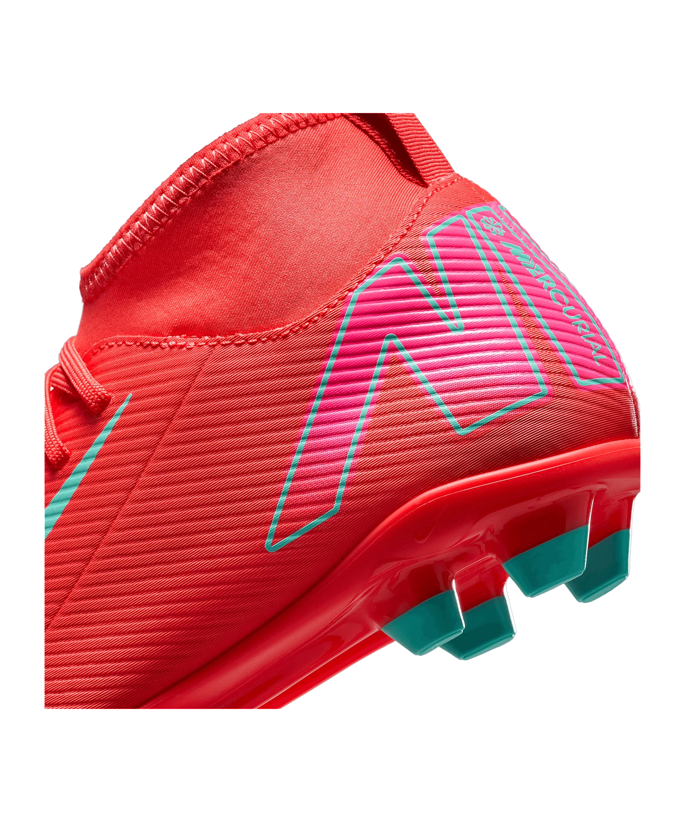 Nike Jr Air Zoom Mercurial Superfly X Club MG Mad Energy Kids Rot F800