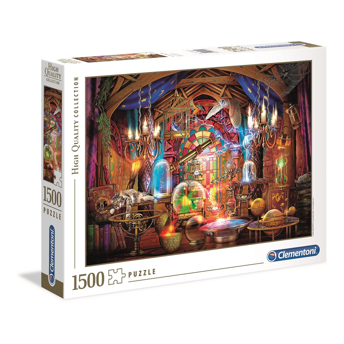 Clementoni - Puzzle 1500 pièces - Sorciers