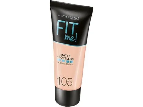 Maybelline Fit Me! Foundation Matte   Poreless 105 Natural Ivory 30 ml