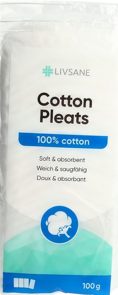 LIVSANE Lagenwatte<br>100 g, Beutel, (neu)