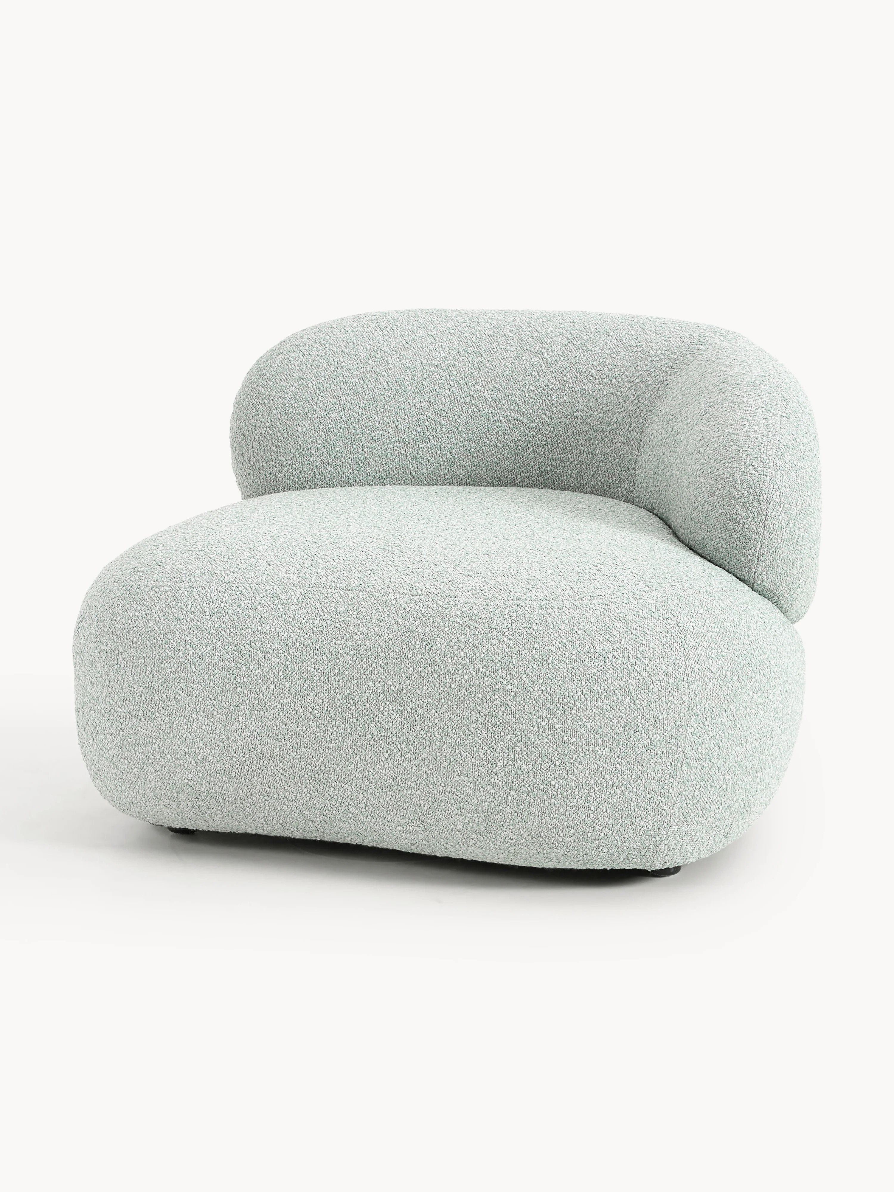 Bouclé loungefauteuil Alba