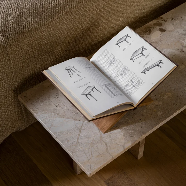 Audo - Androgyne Lounge Table, 120 x 45 cm, sand