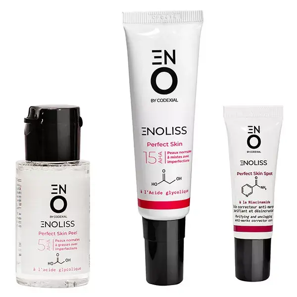 Conjunto Eno Laboratoire Codexial Enoliss Perfect Skin 15 AHA Anti-Imperfeições