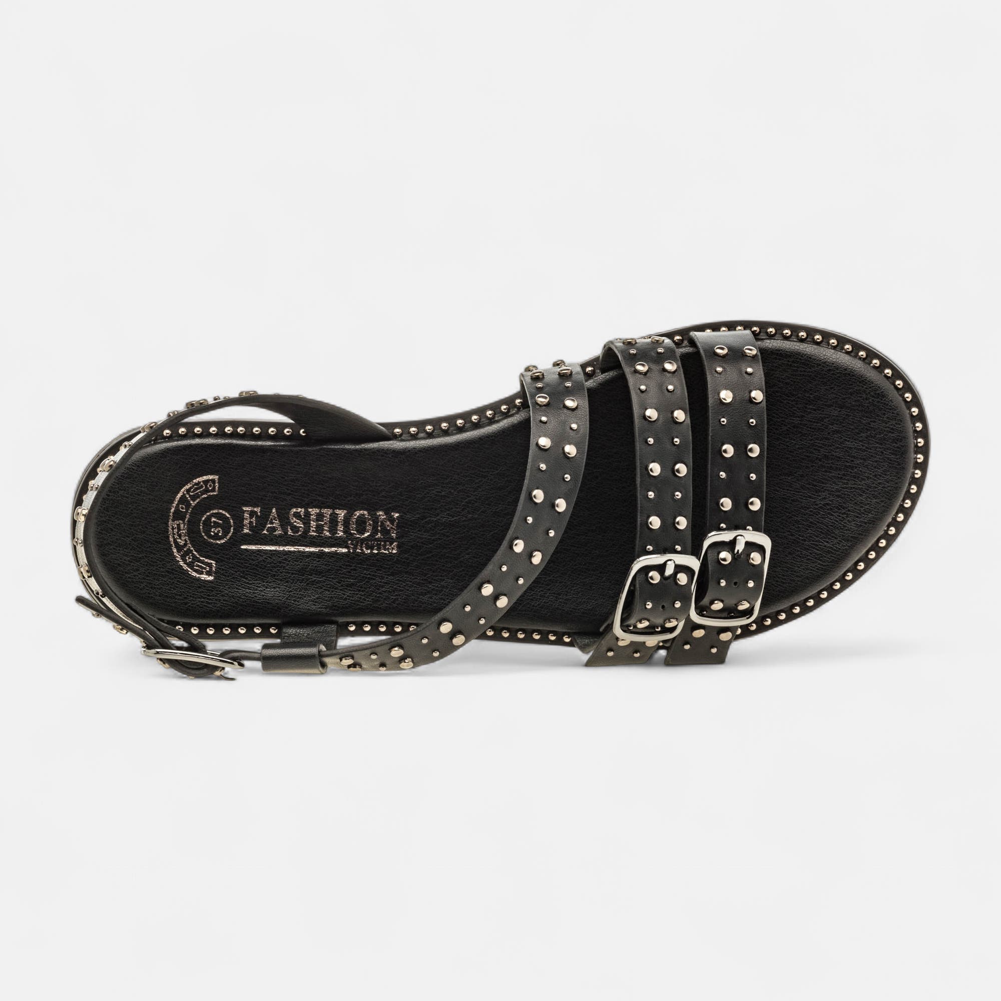 Nu-pieds Femme noir