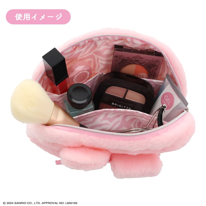SHOBIDO - My Melody / Kuromi Die-Cut Makeup Bag (Twin Idol-serie)