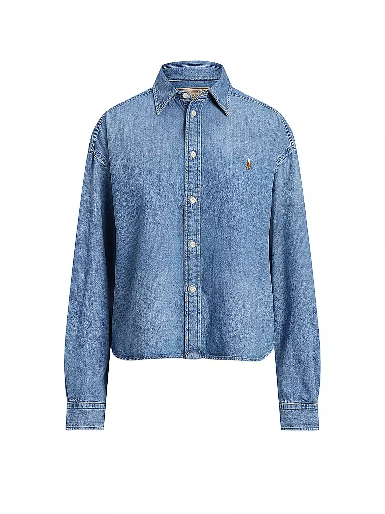 POLO RALPH LAUREN Jeansbluse  blau
