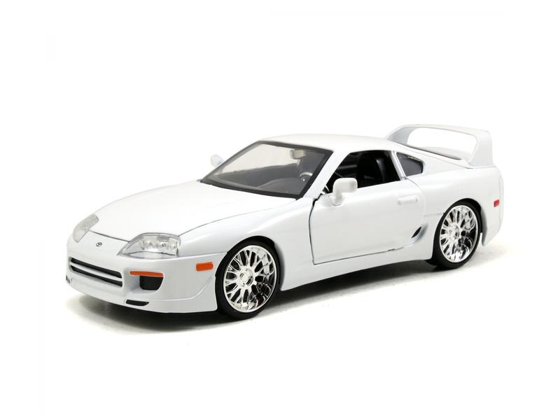 Jada Toys Sportwagen Fast & Furious 1995 Toyota Supra 1:24 1995 Toyota Supra Sammlermodell im Massstab 1:24