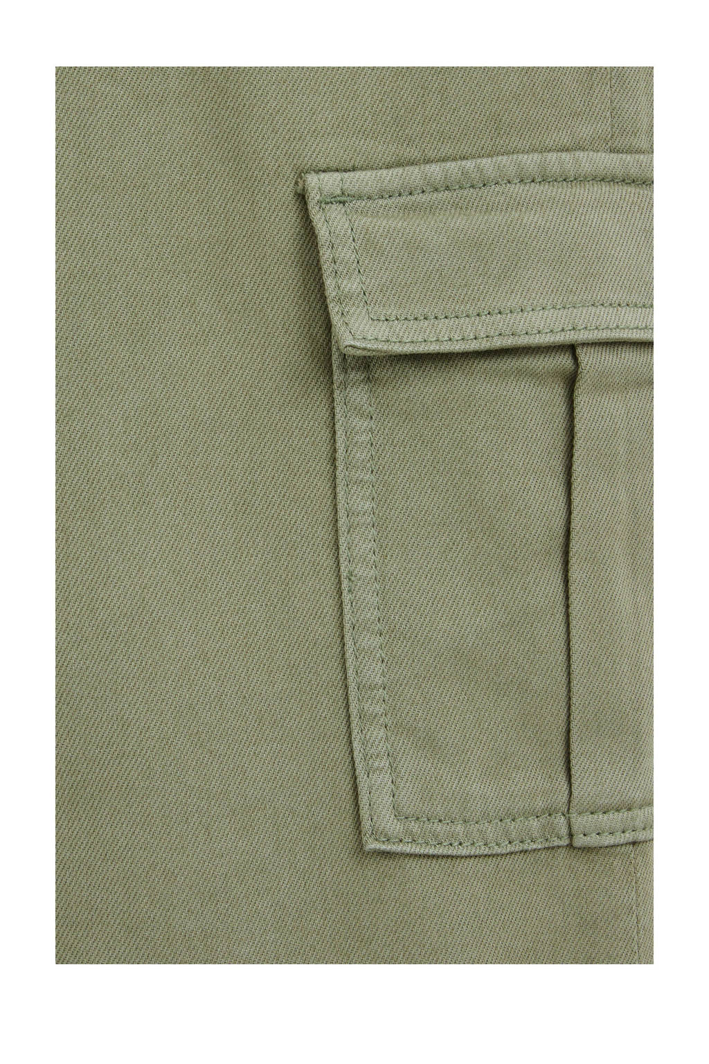 WE Fashion Blue Ridge loose cargo broek groen