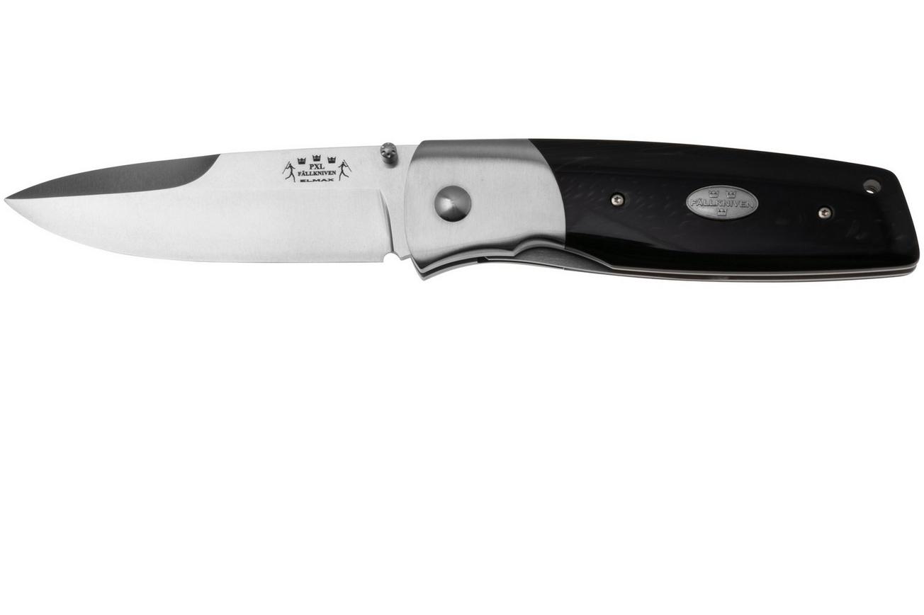 Fällkniven PXLcb Juma, Satin Elmax, Carbon herenmes
