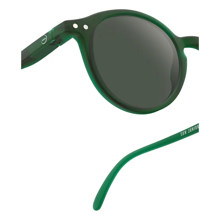 IZIPIZI Lunettes de Soleil #D Tortoise Junior | Vert