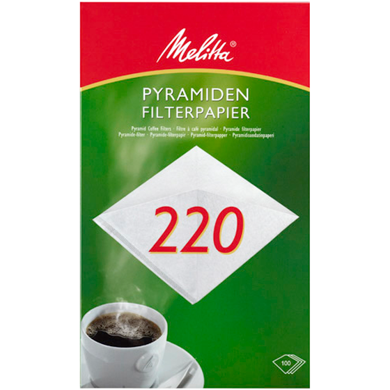 Melitta® PA SF 220G|Pyramiden-Filterpapier
