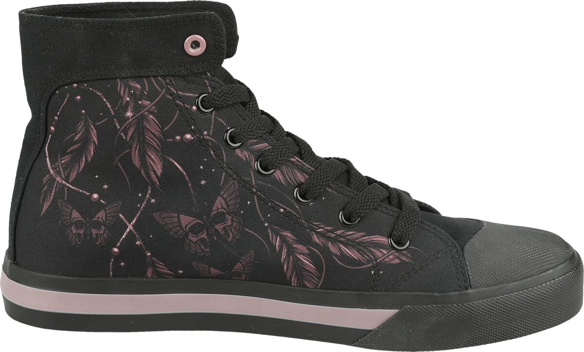 Sneaker with Feathers and Butterflies | Full Volume by EMP Baskets hautes