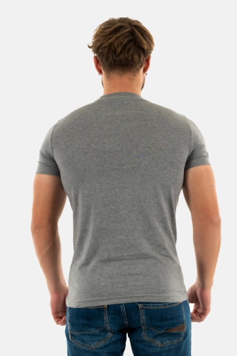 Tee shirt calvin klein jeans core institutional p2d mid grey heather