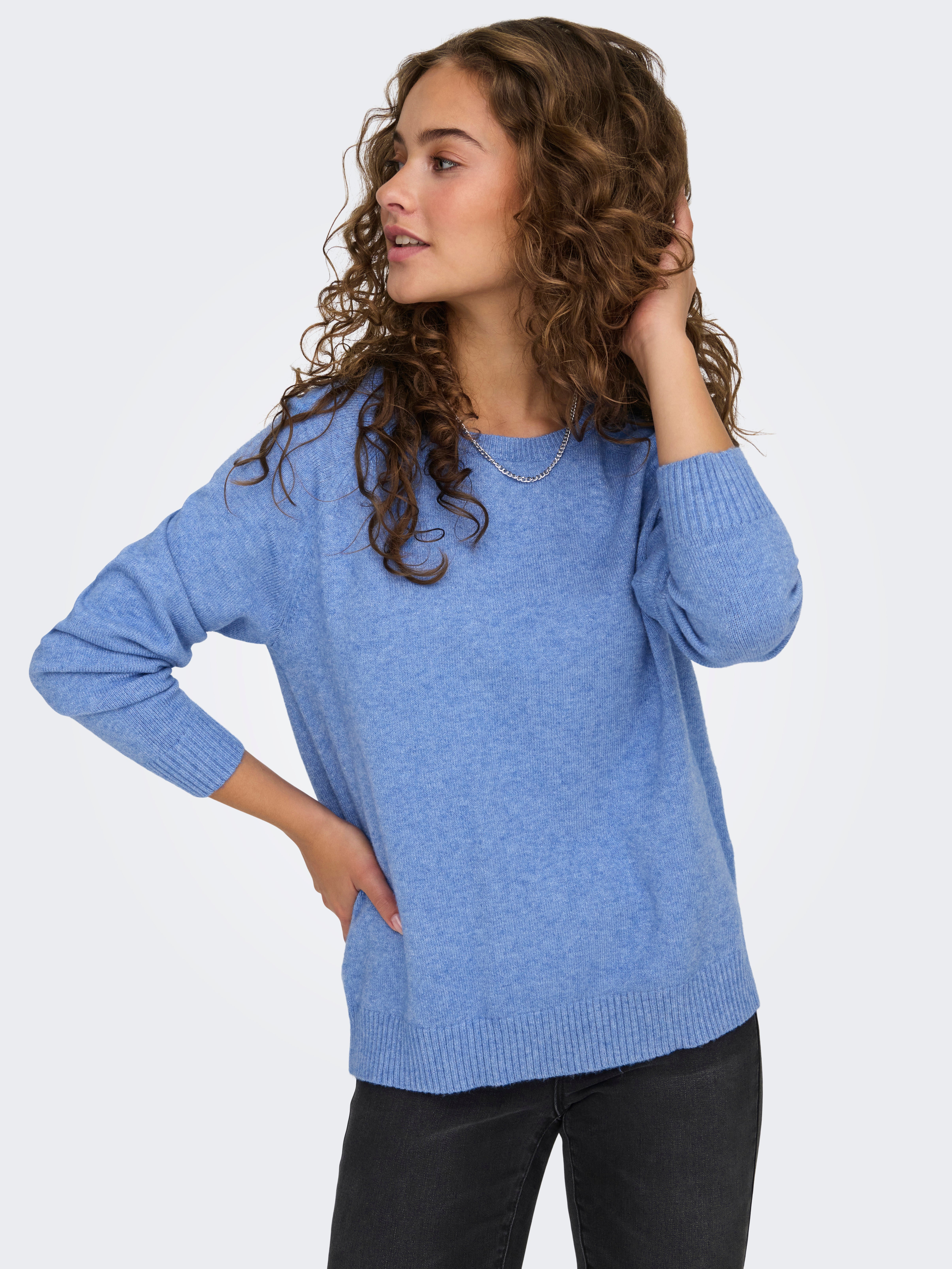 ONLLESLY Strickpullover Ultramarine