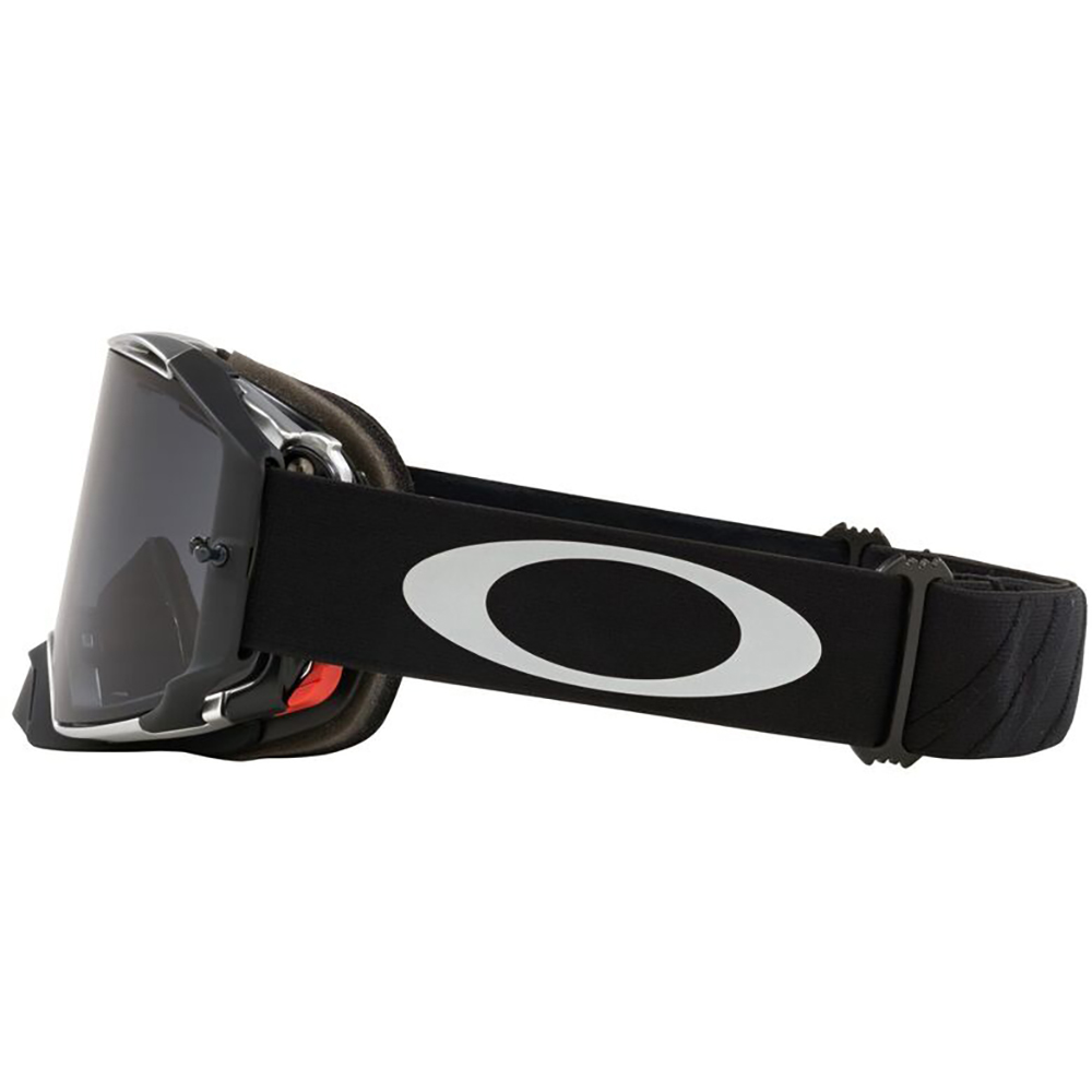Oakley - Masque Airbrake MX Tuff Blocks Noir / Argent / Fumé