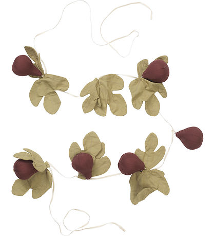 Ferm Living Feigengirlande - 220 cm - Mauve/Green