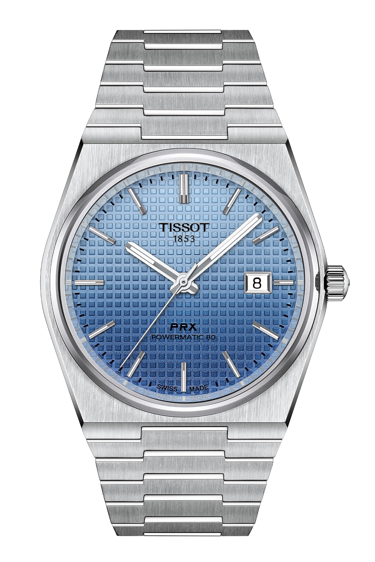 Tissot PRX Powermatic 80 40mm Gradient Hellblau