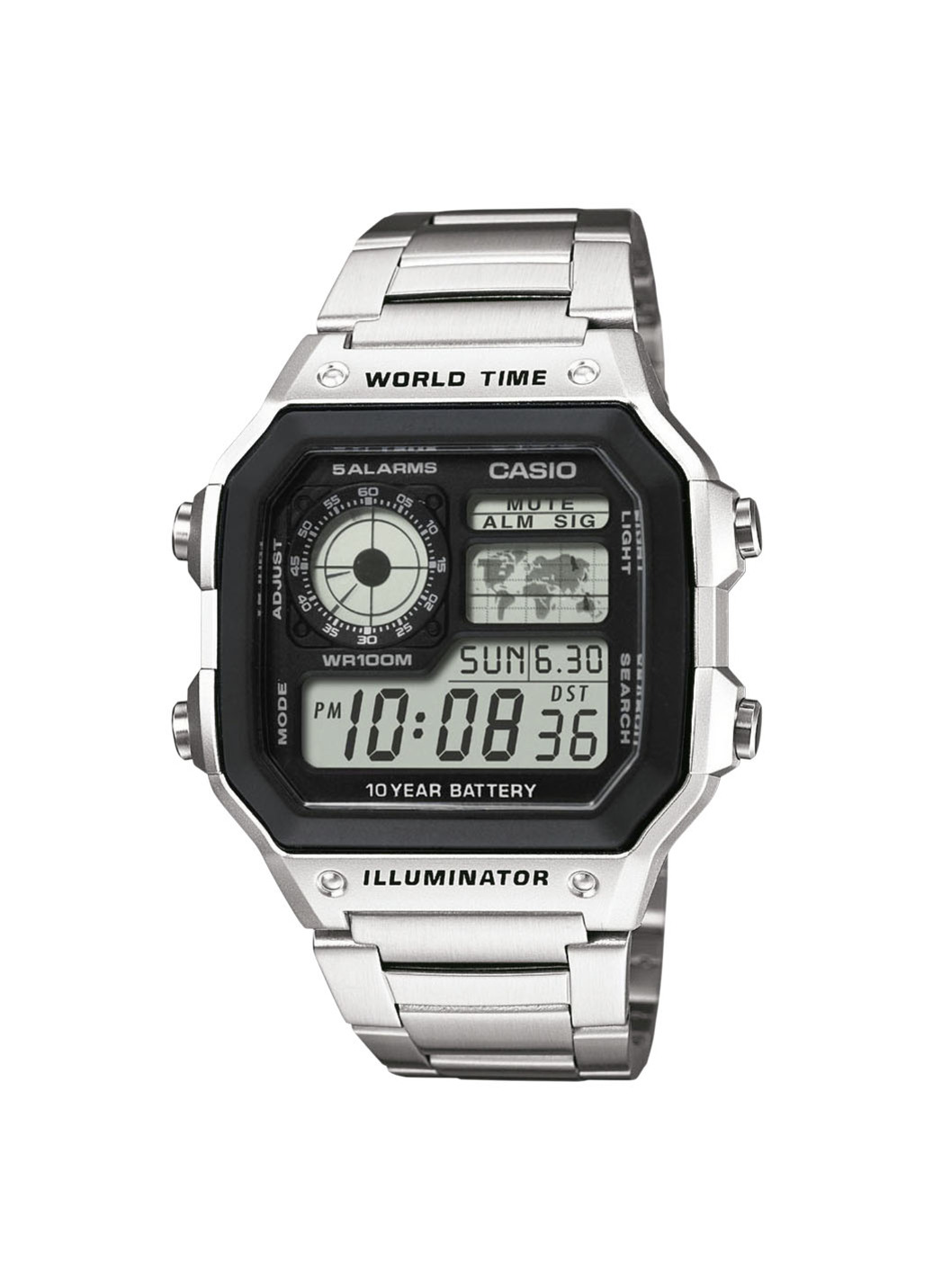 Casio Illuminator Digital-Herrenuhr