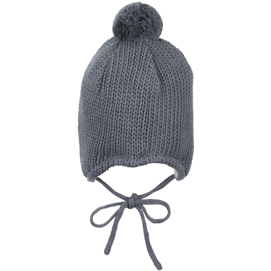 Sterntaler Strickmütze rauchgrau