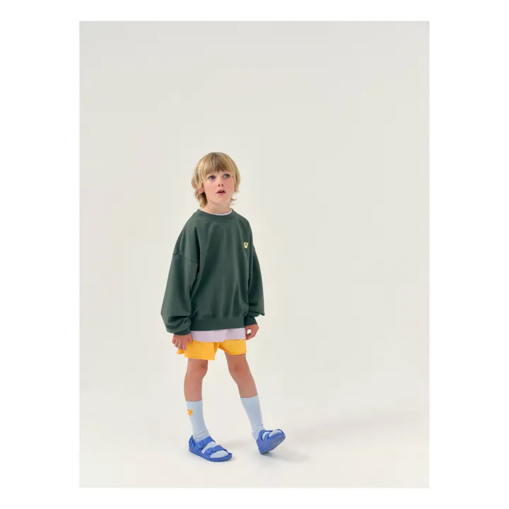 Main Story Sweat Bubble Uni | Bleu Vert