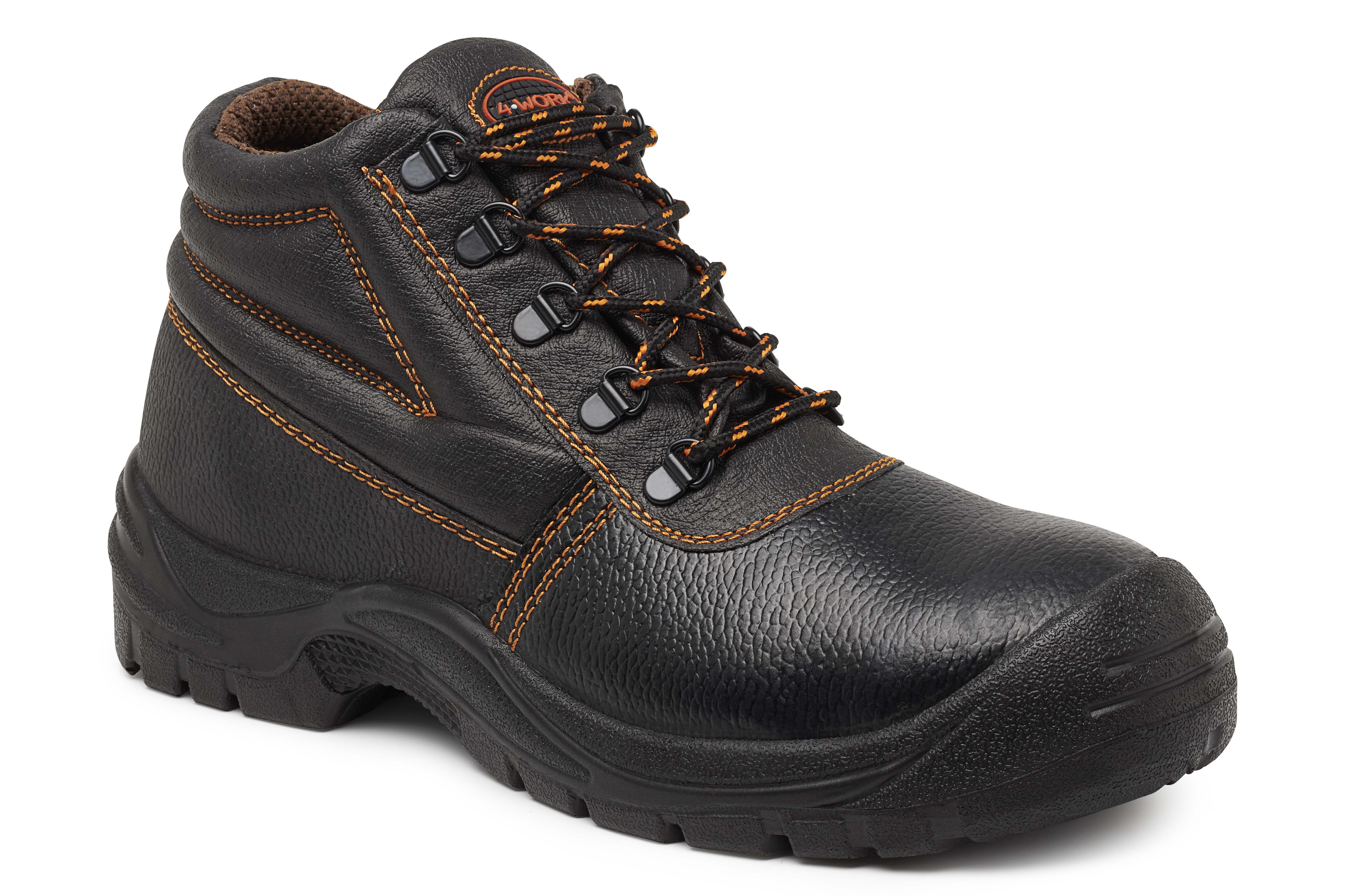 Gevavi Ties - Werkschoenen - Zwart - 41