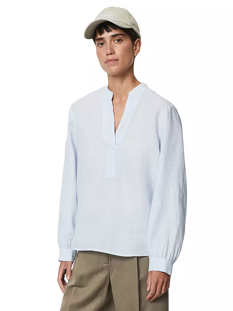 MARC O'POLO Bluse hellblau