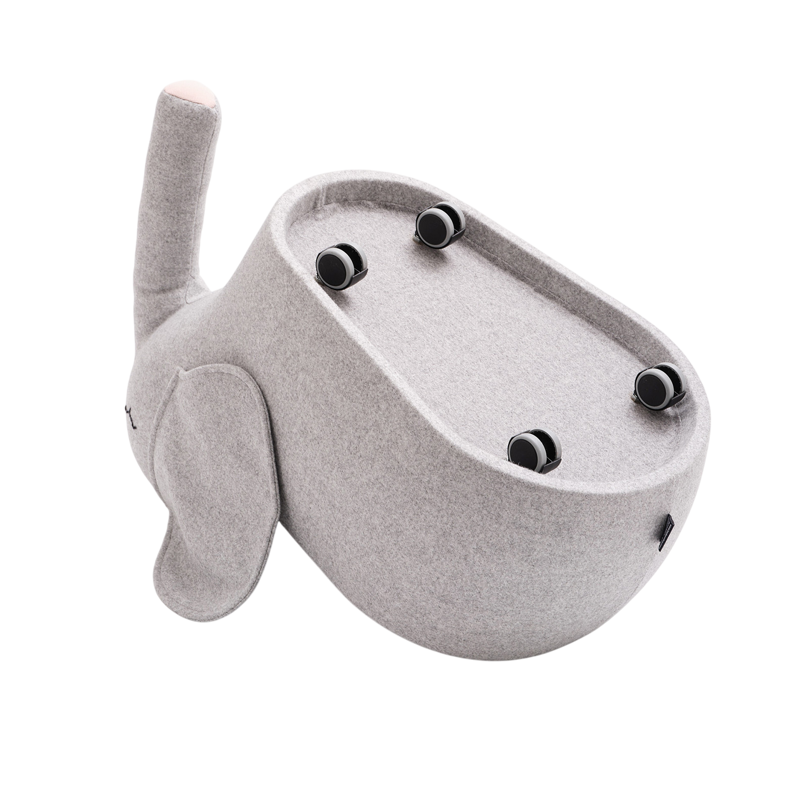 bou -  Roll-Elefant grau melange