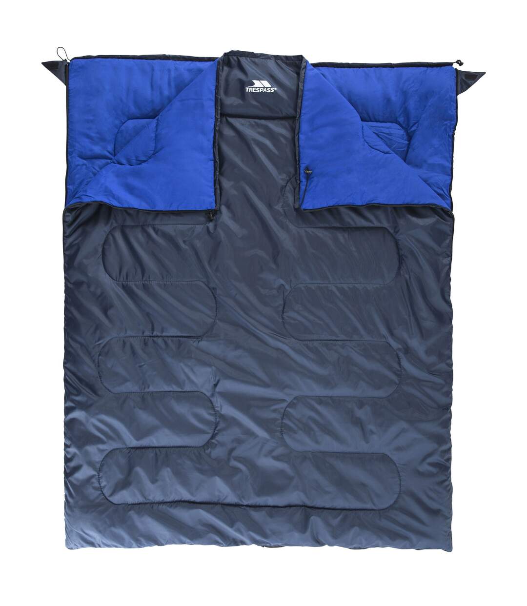 Trespass - Sac de couchage double CATNAP (Bleu marine) (Taille unique) - UTTP2891