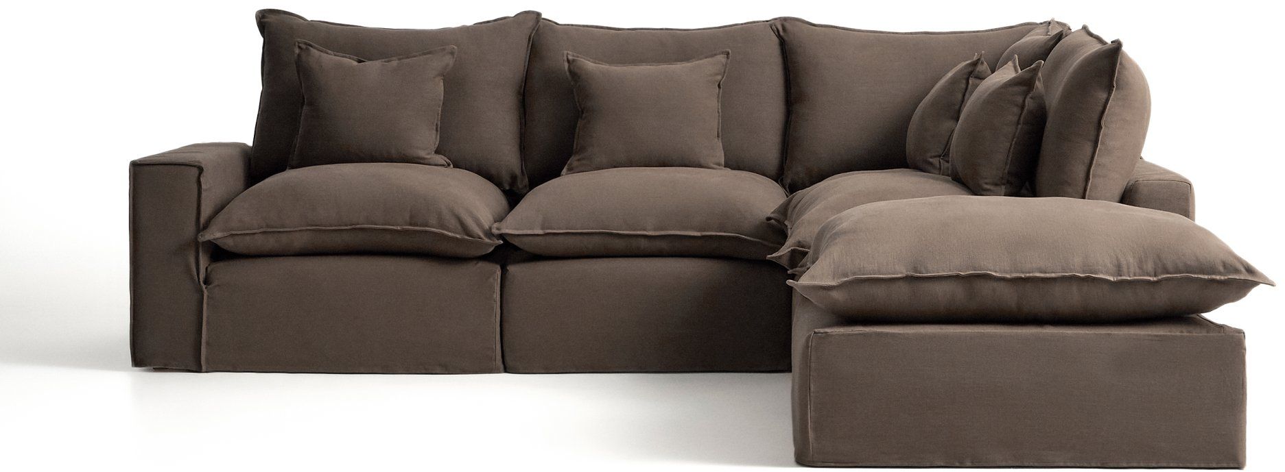 Kave Home Anarela Taupe Hoekbank