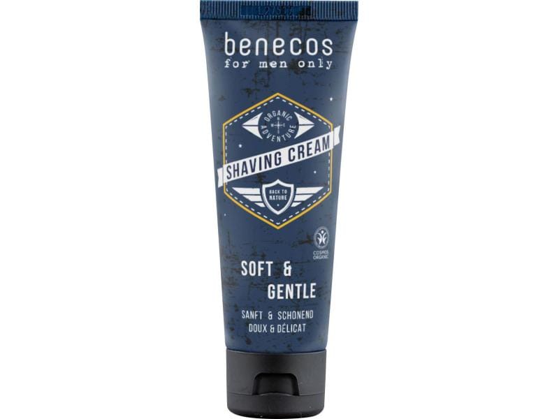 Benecos Rasiercrème Soft and Gentle 75 ml Natürlicher Rasierschaum