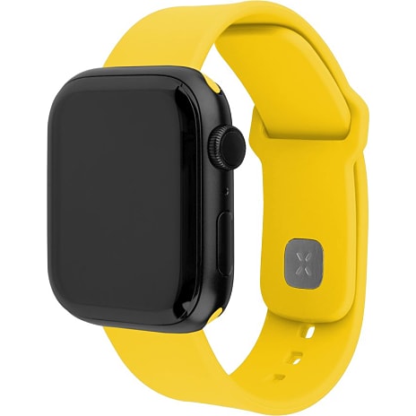 Fixed Silicone rem til Apple Watch - gul