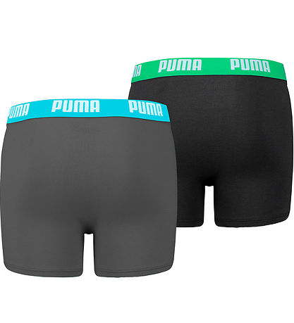 Puma Boxershorts - 2-pak - Blå/ Grøn