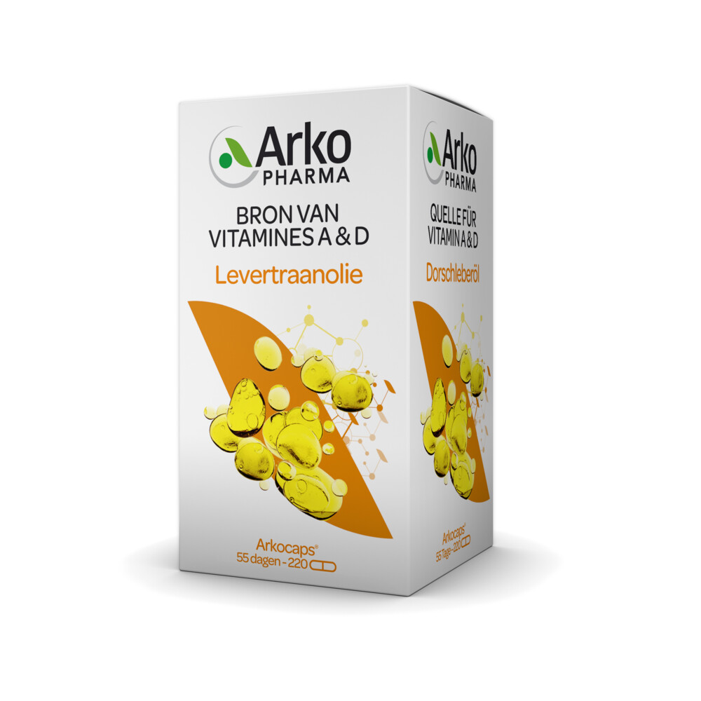 Arkopharma Levertraanolie 220 capsules