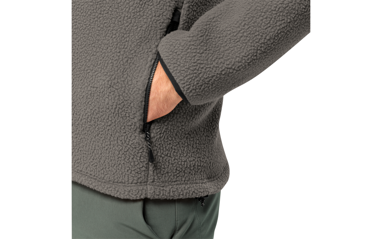 Jack Wolfskin Kammweg Pile Herren Trekking-Fleecejacke