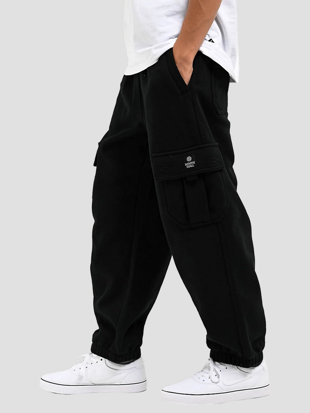Ninth Hall Stash Cargo Kids Pants black