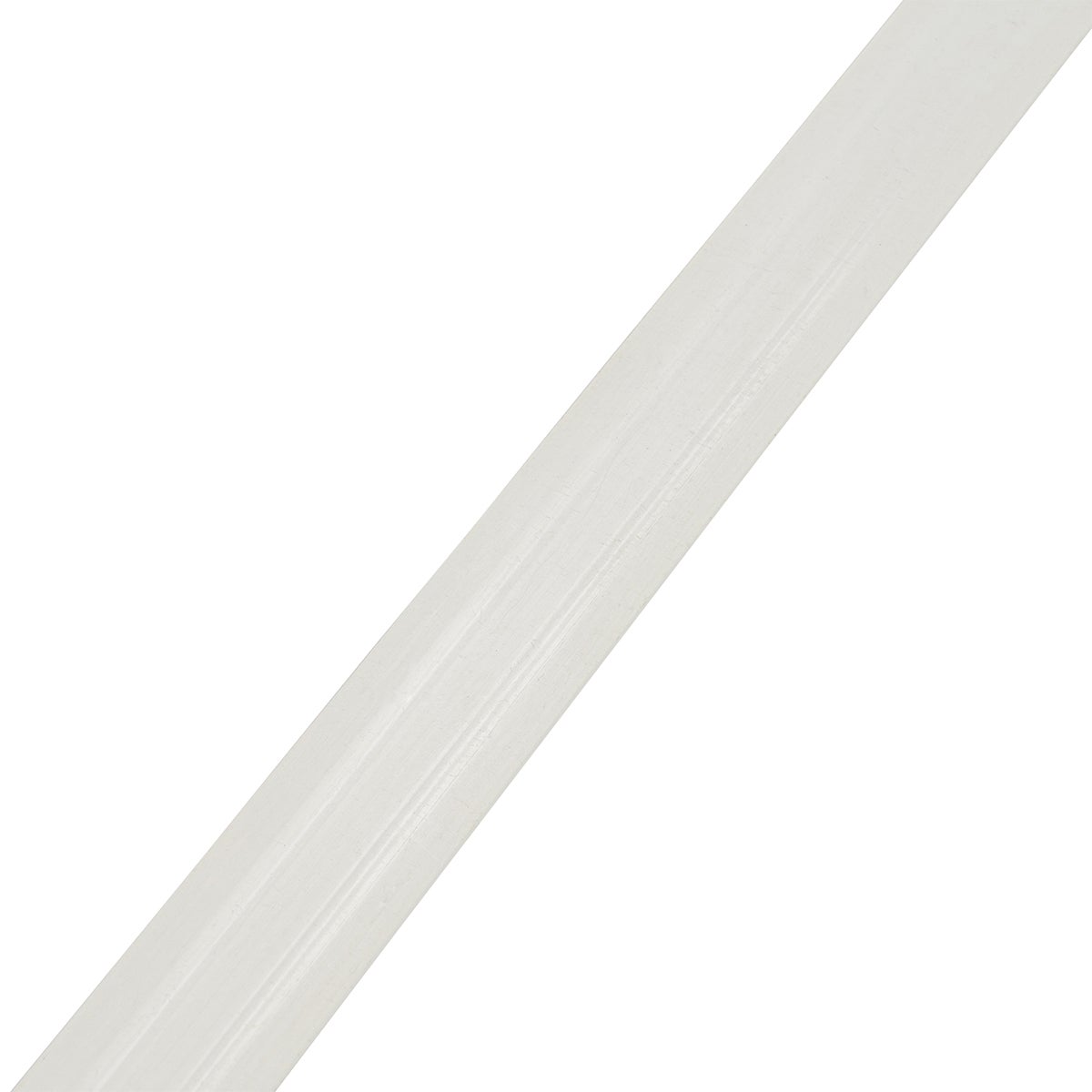 Afdekplaat voor 1-fase rail, wit, 87 cm