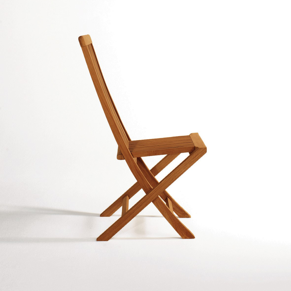 Klappstuhl 'Skagen' aus Teakholz, natur, B 52 cm, H 99 cm, L 47 cm günstig bestellen