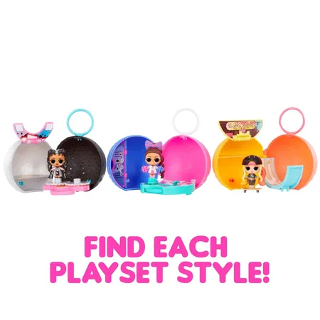 MGA Entertainment L.O.L. Surprise Mini S3 Move-and-Groove, 1 Kugel, sortiert