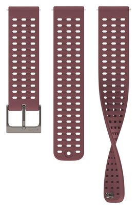 Bracelet de Montre Silicone Suunto Athletic 2 22mm Dark Ruby - Bordeaux