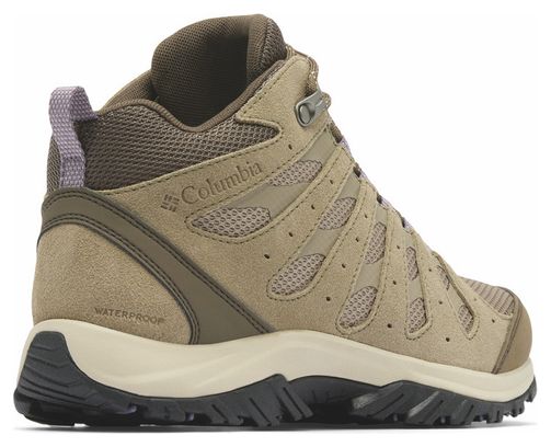 Chaussures de Randonnée Imperméable Columbia Redmond III Mid Beige Femme