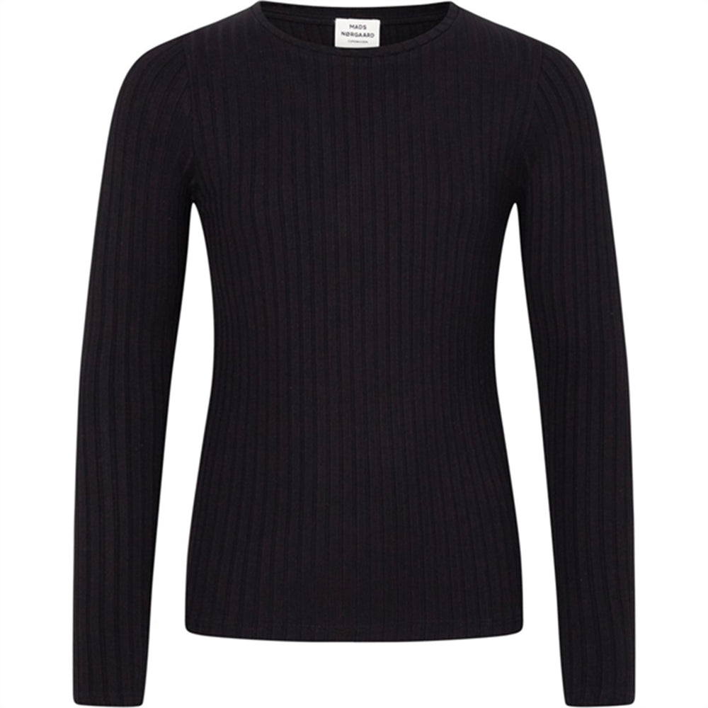 Solid Talika Bluse Black - Mads Nørgaard