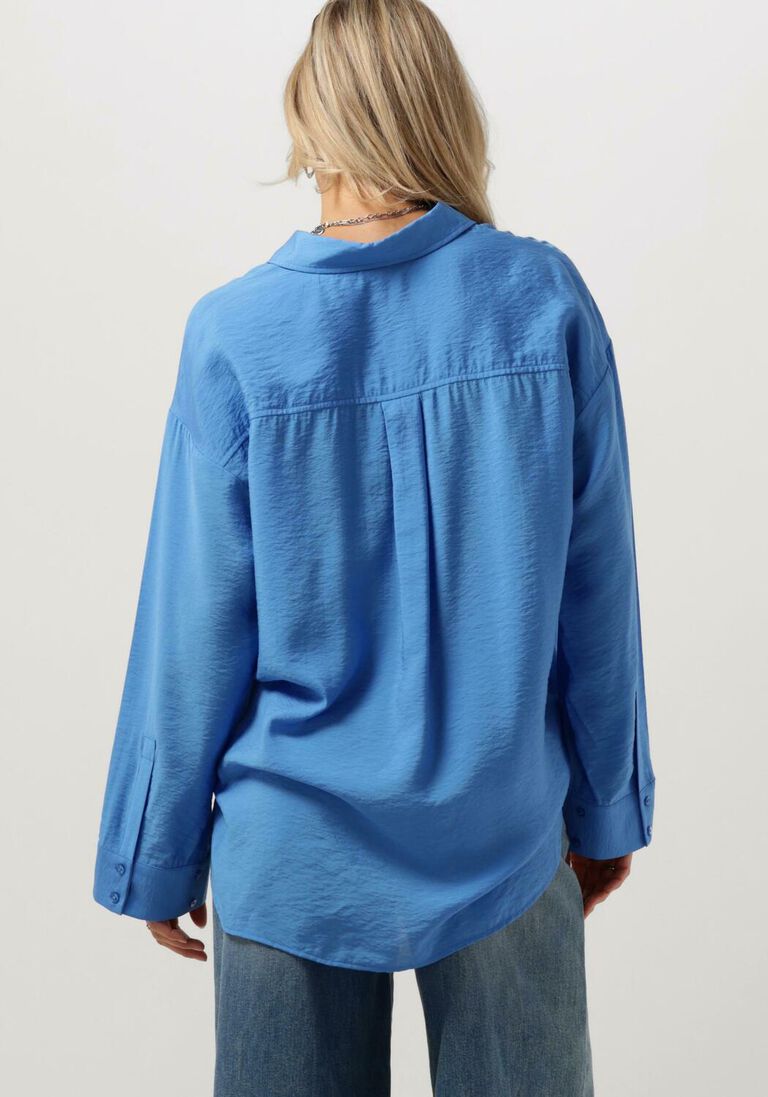 MSCH COPENHAGEN blauwe msch copenhagen blouse mschaudia shirt