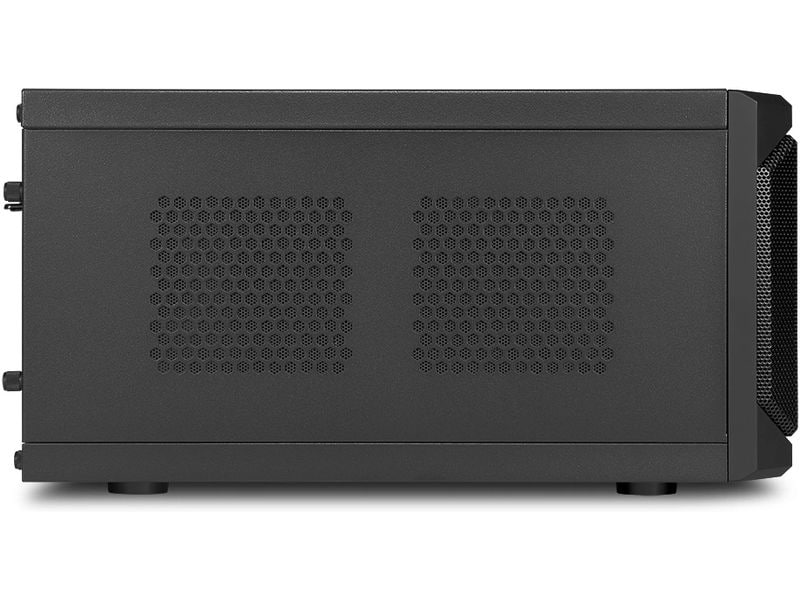 Sharkoon PC-Gehäuse QB One Mini-ITX-PC-Gehäuse mit vorinstalliertem 120-mm-Lüfter