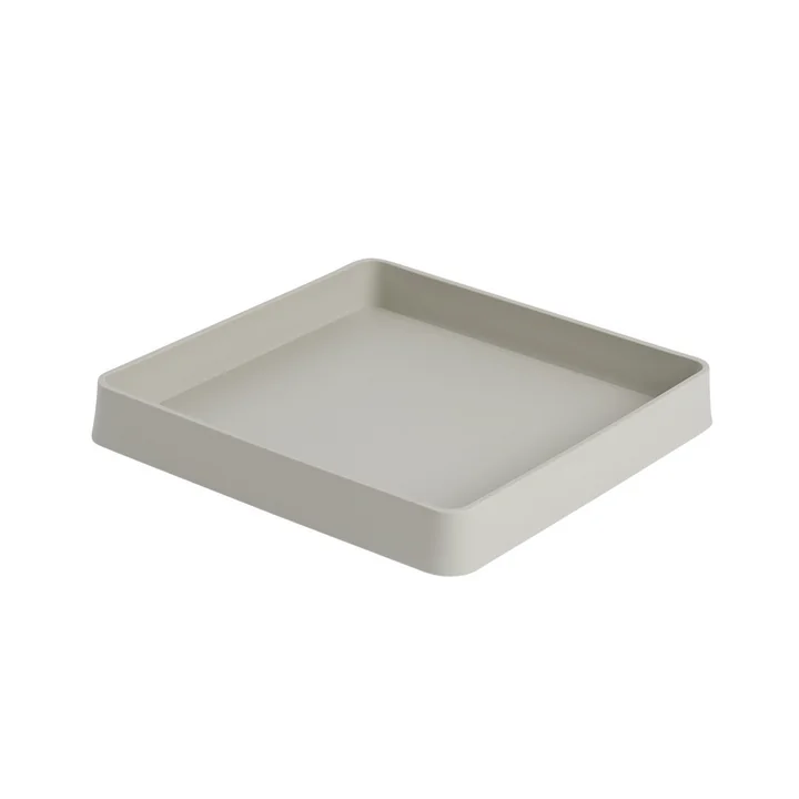 Muuto - Arrange Desktop Tablett, 25 x 25 cm, grau